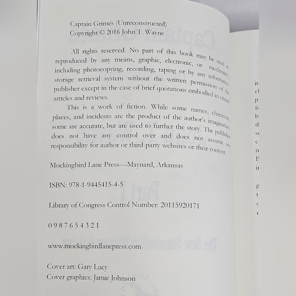 The Treasure Del Diablo, Ol' Slantface, Captain Grimes Signed By John T. Wayne - Picture 5 of 14